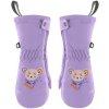 Dievčenské lyžiarské rukavice Poivre Blanc W25-MIMI-BBGL SKI MITTENS - fialová 116