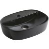 Keramické umývadlo Kerra Kratos 860 na dosku, čierne, KR860_2