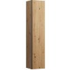 Laufen Meda - Vysoká skrinka, 165x35x34 cm, 1 dvierka, pánty vpravo, dub H4216520112671