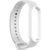 Xiaomi Základný silikónový náhradný náramok pre Mi Band 5/6/7 Farba: biela