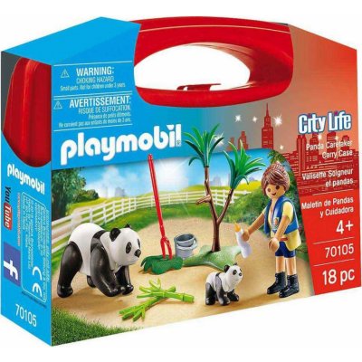 Playmobil 70105 Panda Caretaker Carry Case