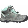 KEEN RIDGE FLEX MID WP CHILDREN detská trekingová obuv 10016477KEN01 grey/blue tint 927/