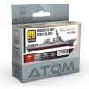 AMMO by MIG Jimenez Sada akrylových farieb ATOM - Modern US Navy Ships Colors 4x20ml