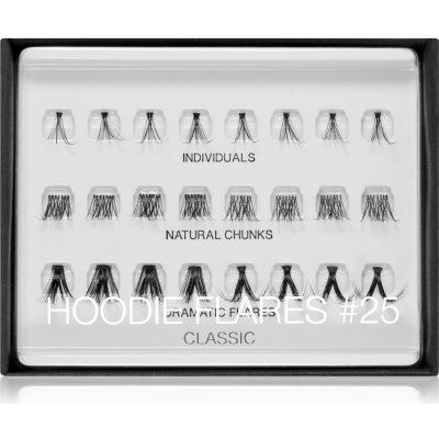 Huda Beauty Classic nalepovacie mihalnice Hoodie Flares 2x3,4 cm