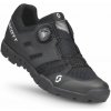 Cyklistická obuv SCOTT Sport Crus-r Boa Eco, čierna/strieborná veľkosť obuvi 42