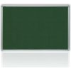 2x3 Filcová tabuľa v hliníkovom ráme 100 x 150 cm zelená
