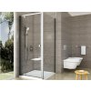 Ravak Pivot stena sprchovacieho kúta 90 cm saténová matný/sklo priehľadné 90G70U00Z1