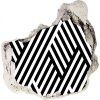 Nálepka 3D diera na stenu Geometrické pozadie 75x75 cm