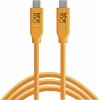 Tether Tools CUC15-ORG-358493 USB-C to USB-C, 4,6m, oranžový
