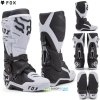 Fox Instinct boot moto čižmy, bielo čierna, EUR 46.5