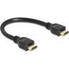 DeLOCK 83352 HDMI kábel 0,25 m Typ HDMI (štandard) Čierna