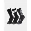 Unisexové ponožky Under Armour UA Perf Tech Nov Crew (3 páry) Čierna MD