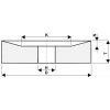 Tyrolit 99BA60K9V50 Brúsny kotúč 450 / 220 x 50 / 10 x 127 mm 60 T34162967