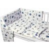 Súprava posteľnej bielizne Baby Nellys 100 x 135 cm biela