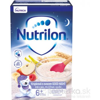 Nutrilon mliečna Krupicová s ovocem GOOD NIGHT 225 g