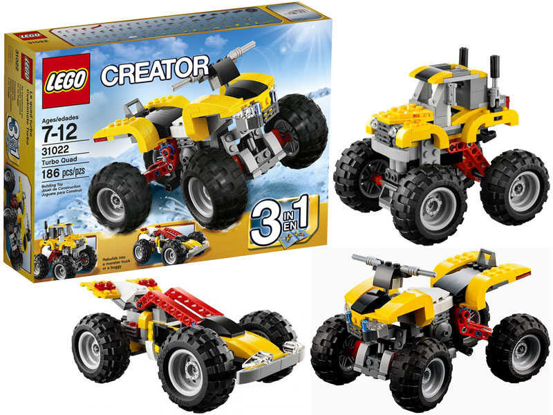 LEGO® Creator 31022 Turbo štvorkolka od 23,96 € - Heureka.sk