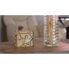 EscapeWelt 3D dřevěná skládačka Pirate s Treasure Chest Box složená