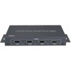 XtendLan HDMI multiviewer/kvadrátor, 4x vstup, 1x výstup, do 1080p, IR ovladač