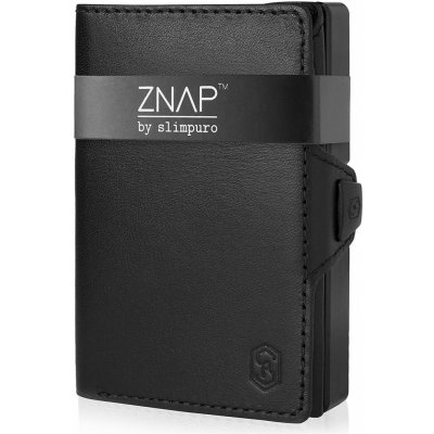 Slimpuro ZNAP Slim Wallet, 12 kariet, priehradka na mince, 8,9 x 1,8 x 6,3 cm (Š x V x H), ochrana RFID (U2-SM9R-GJ6Y)