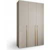 Wilsondo Šatníková skriňa Como 3 150x246x50 - kašmír