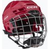 Hokejová prilba CCM Tacks 70 Combo červená