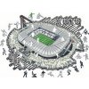 JUVENTUS FC Drevené puzzle Juventus FC, Allianz štadión, 150 ks