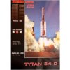 Papierový model - Americká raketa Tytan 34D