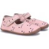 DETSKÉ PAPUČE NA SUCHÝ ZIPS EMEL ružové s mačičkami R22