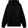 TRUE BLANKS Mikina Boxy Hoodie O 73701 s kapucí, unisex COT73875100202-black M Černá