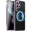 Ochranný kryt metal na Samsung Galaxy S24 Ultra 5G - Fialová