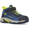 Merrell Mk267543 Moab Speed 2 Mid A/c Wtpf Navy/hi Viz detské outdoor topánky - C13 / EU 31 / 19 cm