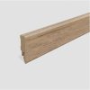 Soklová lišta hranatá Egger 58 - MDF fólia 58x14x2400 mm - L640