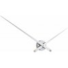 Dizajnové nástenné hodiny Future Time FT9110WH Hands white 100cm (8594186620401)
