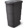 Prosperplast Záhradná nádoba s odolnými kolieskami WHEELER antracit 95l