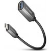 AXAGON RUCM-AFAC, kabelová redukce USB-C male USB-A female, 20cm, USB 3.2 Gen 1, 3A, ALU Axagon