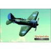 Lietadlo Polikarpov I-16 Rata - ceduľa 29cm x 20cm Plechová tabuľa