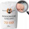 Sklenené mikroguľôčky 70 - 110 µ 25 kg, sklíčko do pieskovačky, sklenené guličky