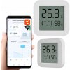 SNÍMAČ VLHKOSTI TEPLOTY SMART VLHKOMER METEOSTANICA LCD BLUETOOTH