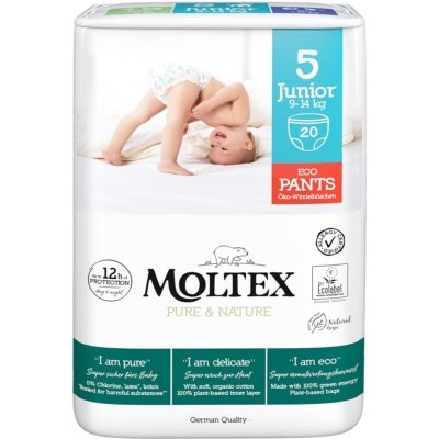 Moltex Pure & Nature Junior Size 5 9-14 kg 20 ks