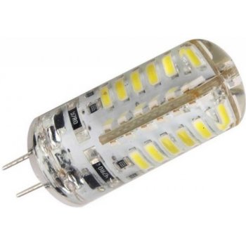 Lumenix Stmievateľná LED žiarovka 3W 48 SMD3014 Studená biela 12V G4