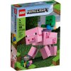 LEGO stavebnice LEGO Minecraft 21157 Veľká figúrka: Prasa s malou zombie (5702016618242)