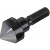 Wolfcraft 2584000 sada kužeľových záhlbníkov 3-dielna 12 mm, 16 mm, 19 mm nástrojová oceľ 1/4 (6,3 mm) 1 sada; 2584000