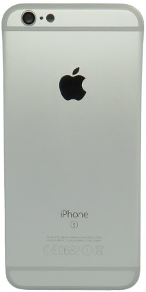 Kryt Apple iPhone 6s zadný strieborný + tlačidlá strieborný