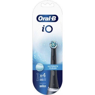 ORAL-B iO ultimate clean black čistiace náhradné hlavice 4 ks