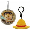 Prívesok na kľúče Distrineo Vianočná ozdoba One Piece Straw Hat (plyšová vo vnútri)