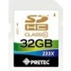 Pretec SDHC 32GB Class 10 233x 20MB/s (citanie) / 10MB/s (zápis) ITECSDHCPR32GB 233x