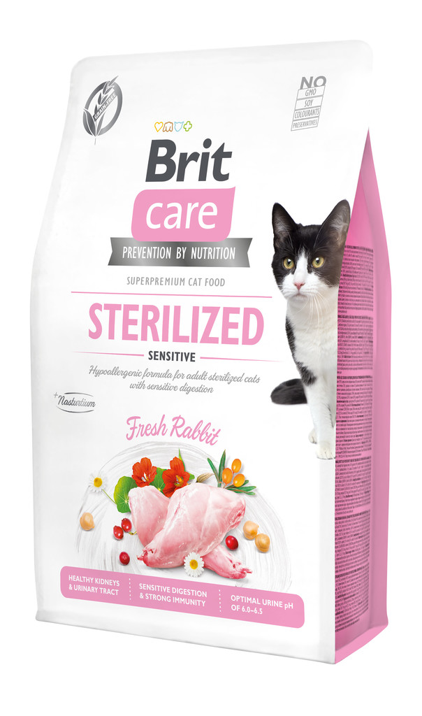 Brit Care Cat Grain-Free Sterilized Sensitive 2 kg