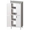 Průchozí skříň křídlové dveře 1100x500x2000 mm | STALGAST, 981595110 inox