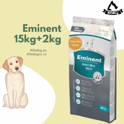 eminent dog adult mini 15 kg – Heureka.sk