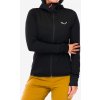 Mikina dámska Salewa Puez Waffle Hyb PL HD Jacket - black out